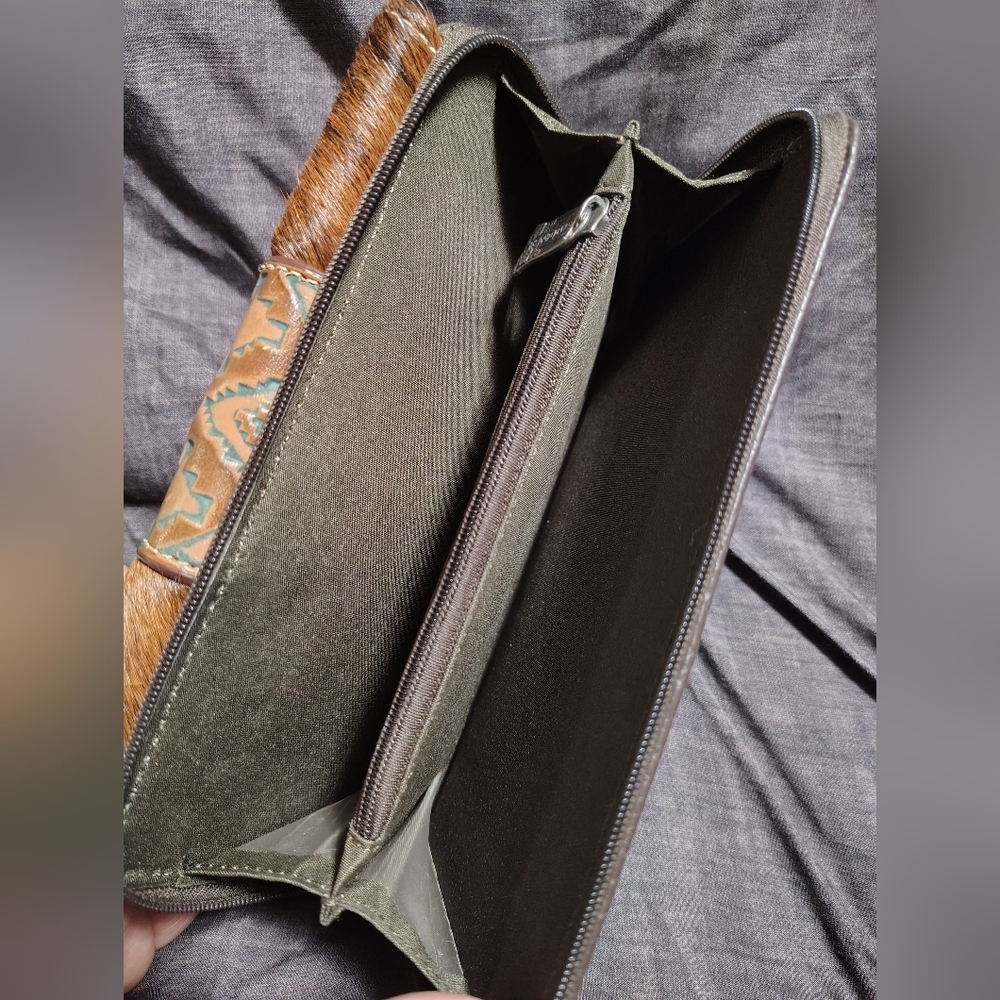Trinity Ranch Genuine Leather Concealed Carry Bag & Wallet Set - Picture 9 of 9